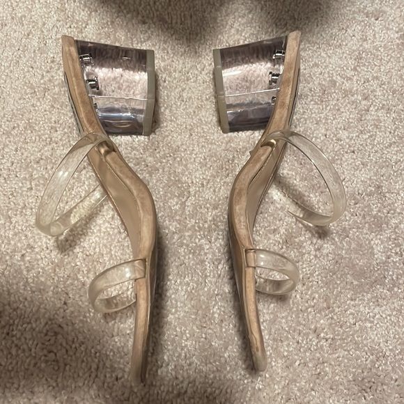 Steve Madden Clear Heels - Picture 2 of 3